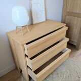 Commode hêtre massif
