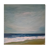 Original painting signed and delivered with its certificate: marine painting