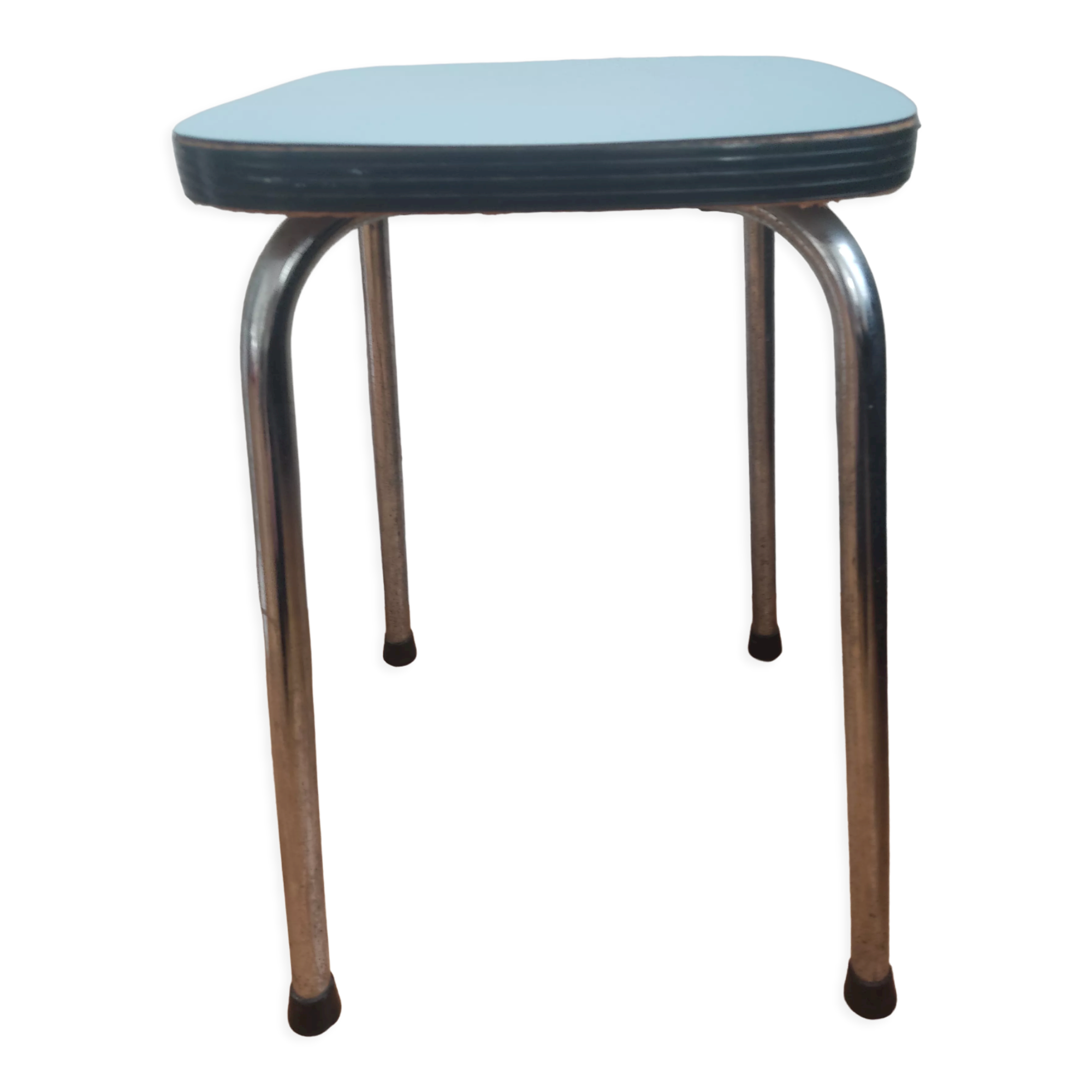 Azure formica stool