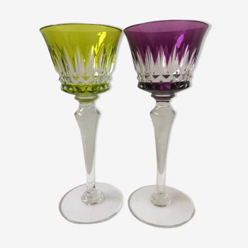 Verres cristal piccadilly de baccarat