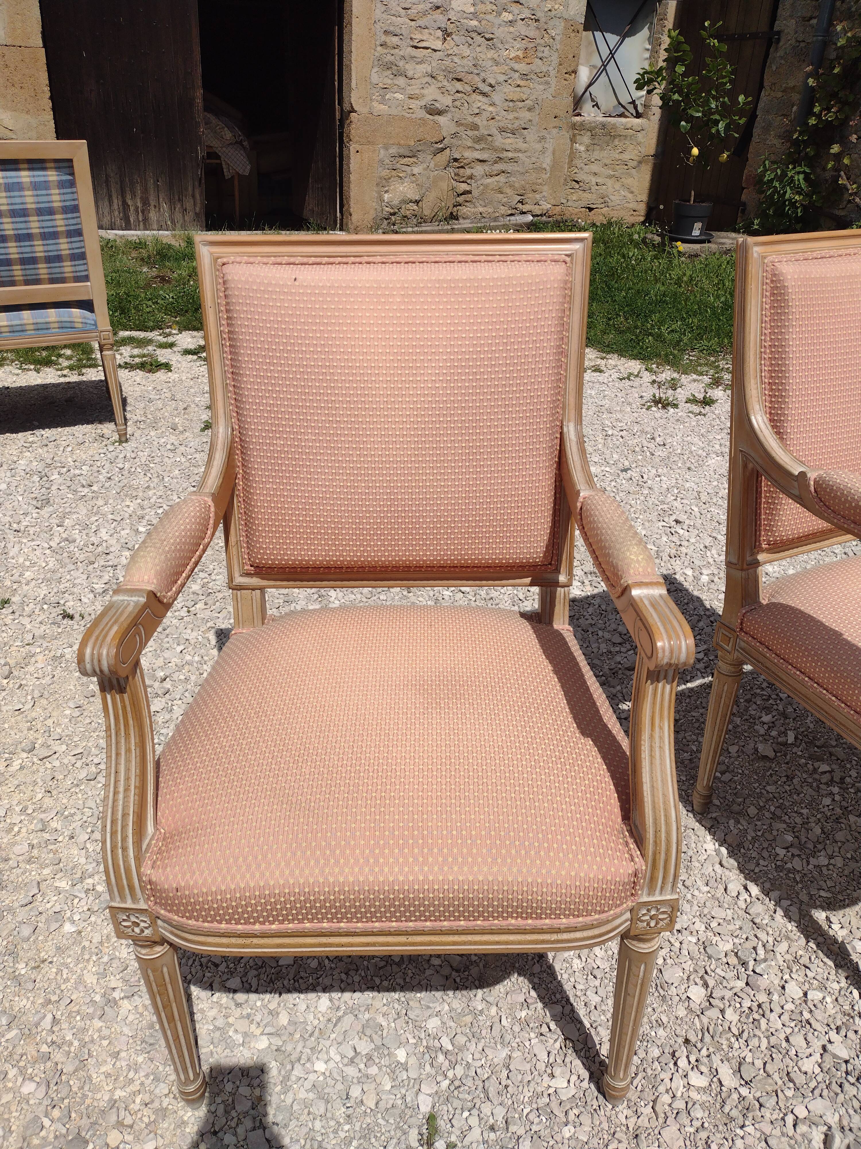 Louis XVI style armchair