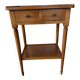 Small solid wood cabinet – vintage style with 2 drawers