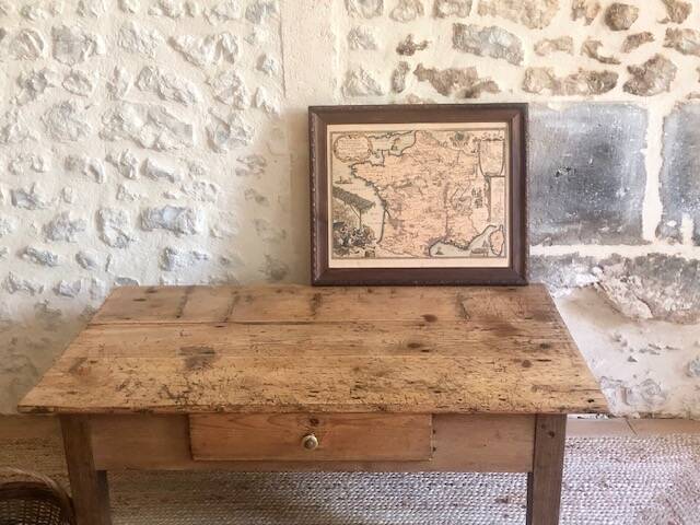 Antique French framed engraving