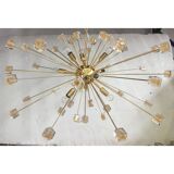 Lustre en verre de Murano