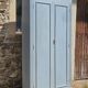 Renovated and distressed antique Parisian wardrobe | Gabrielle