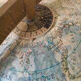 Ancient globe Scan-Globe A/S Denmark - in relief