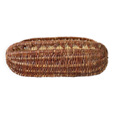 Basket, woven wicker basket