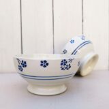 Pair Bowls Keller and Guerin Faïence Luneville