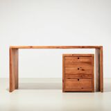 Ate van Apeldoorn Desk / Table + Chest of Drawers for Houtwerk Hattem Netherlands 1960s