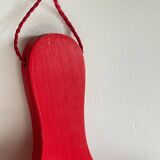 Vintage Red Plate Mat