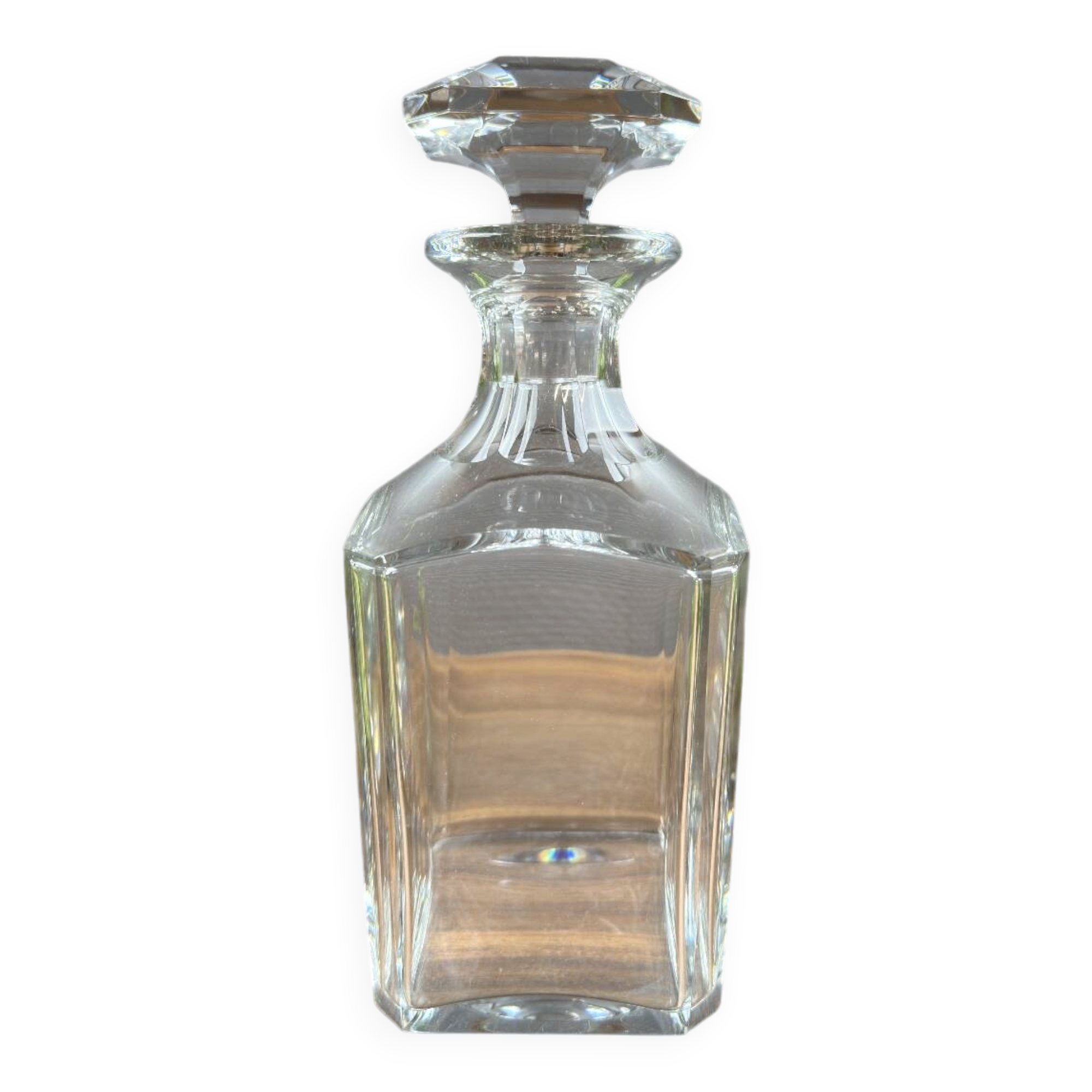 Baccarat Harcourt whisky carafe – cut crystal
