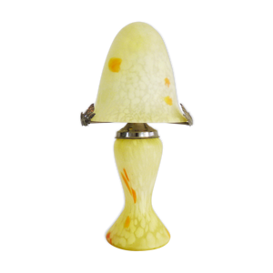 Lampe champignon en pâte