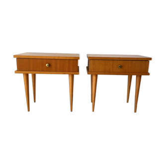 Pair of bedside tables 1960