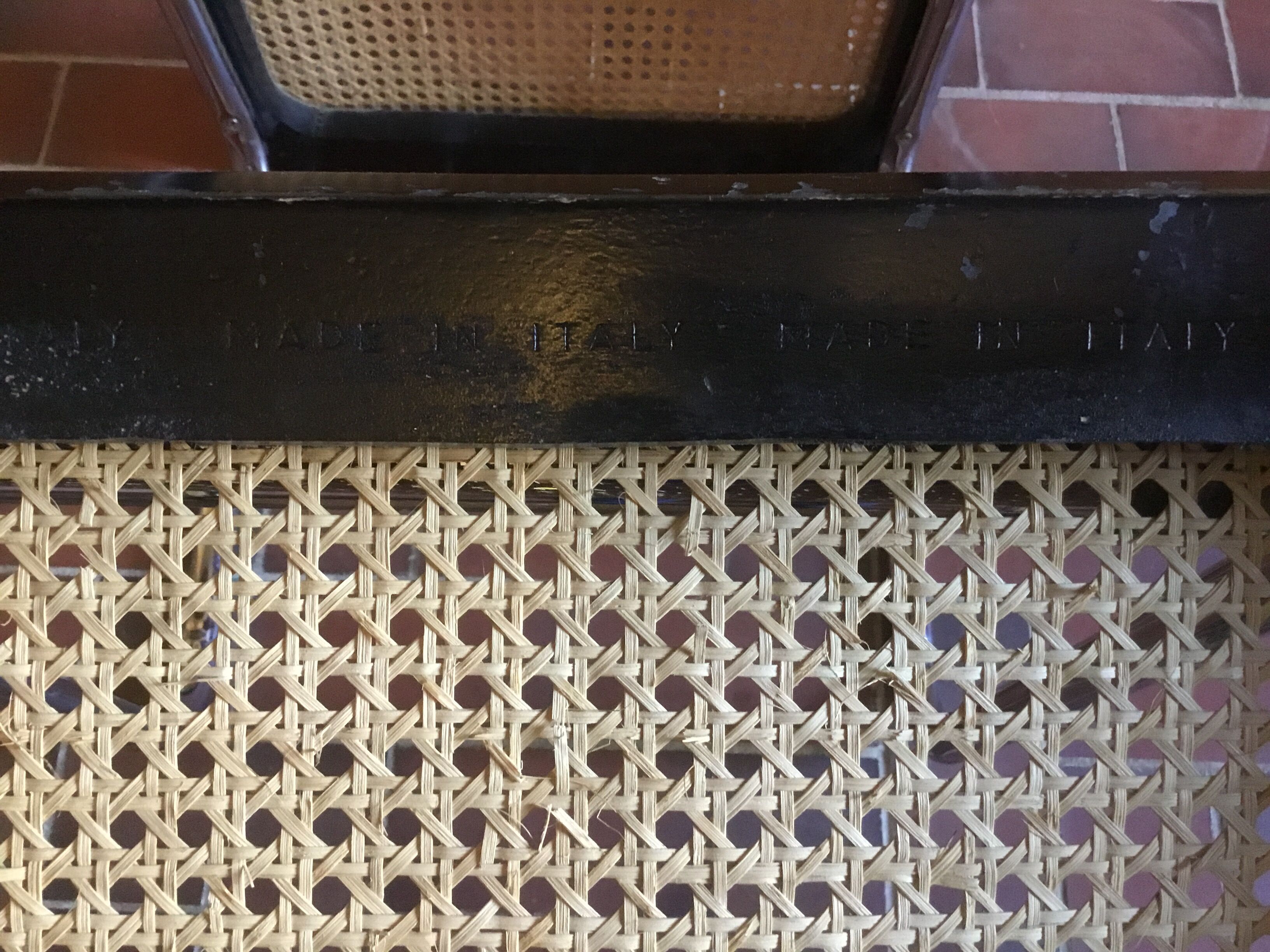 Pair of chairs Cesca B32 vintage designed by Marcel Breuer