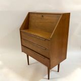 Scandinavian teak secretary