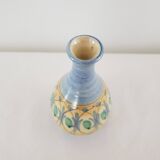Ceramic soliflore vase Signed Pisutaux (Signature to be identified)