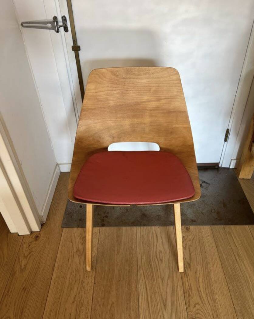 Tonneau Chair by Pierre Guariche for Steiner, 1950s