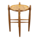 Table d'appoint danoise en chêne massif des années 1960 par Arne Basse pour Knabstrup