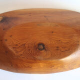 70s wooden fruit cup