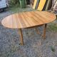 Scandinavian extendable oak table from the 1960s (butterfly extension)