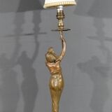 Regulate Lamp, Art Nouveau style, signed C.Rosa – Mid 20th century