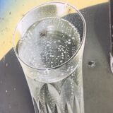 Schweppes metal advertising plate