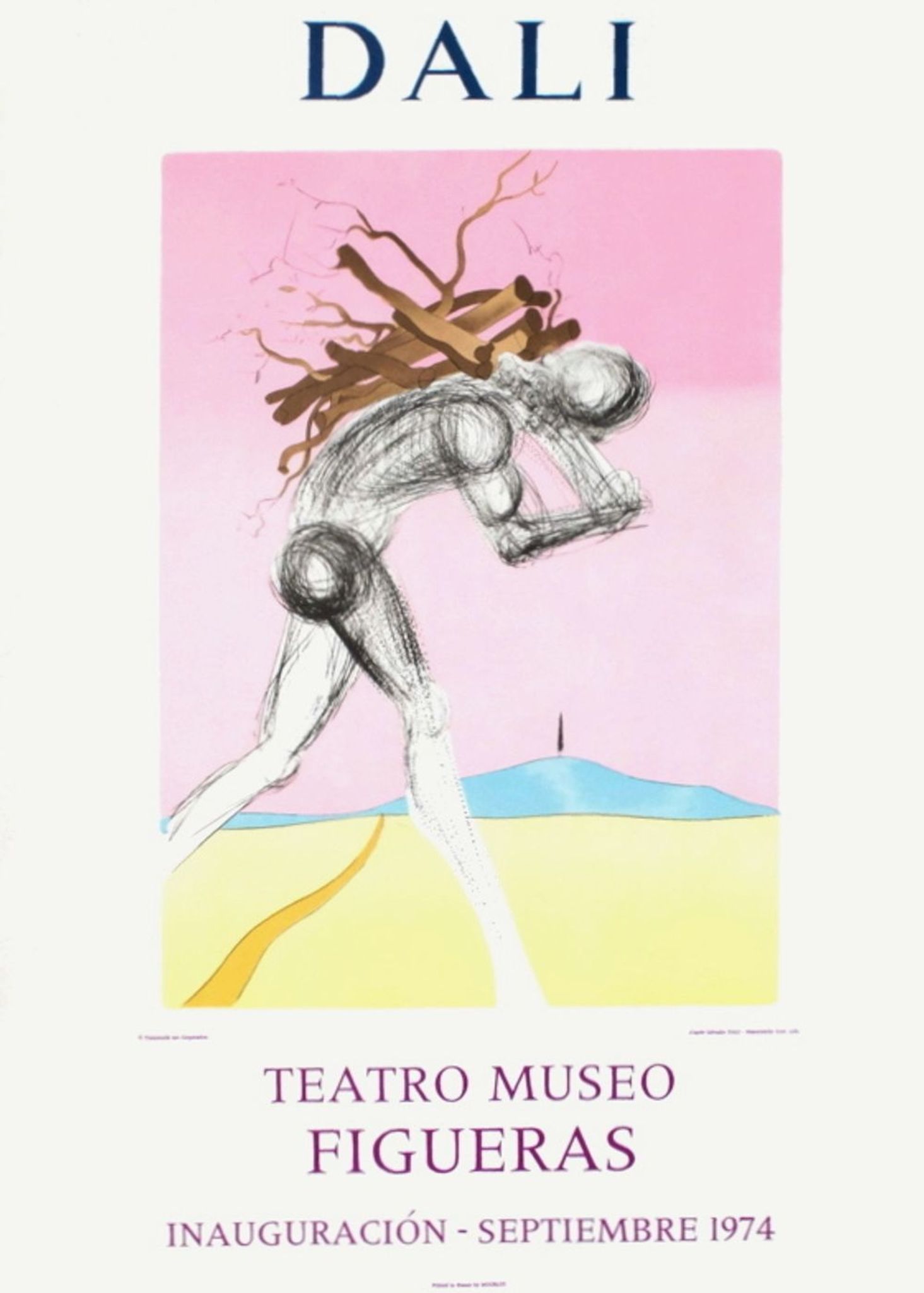 Affiche Dali 1974