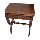 Mahogany game table