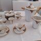 Servive a cafe art deco porcelain of limoges ancient
