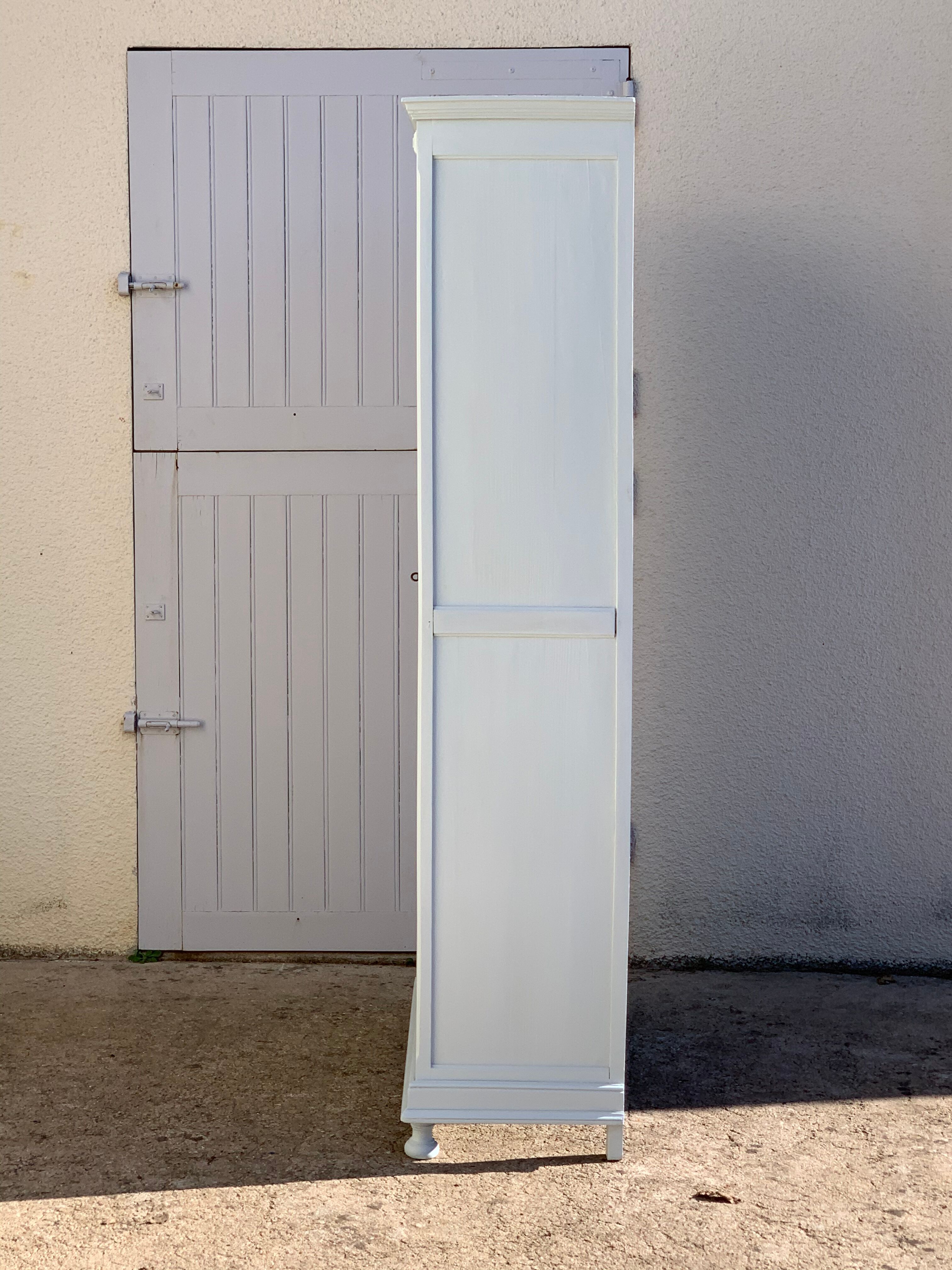 Glass-glazed Parisian wardrobe 1920