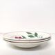 3 vintage floral soup plates Printemps Paris model Essonnes