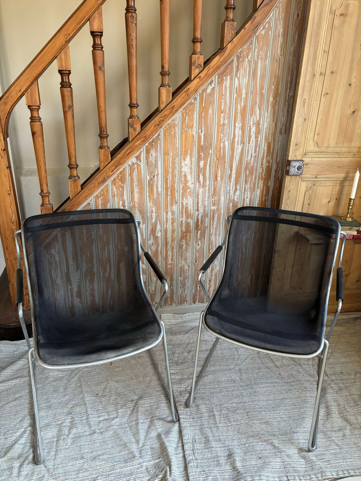 Paire de fauteuils Penelope par Charles Pollock pour Castelli