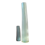 Duo of Murano glass vases, 50's