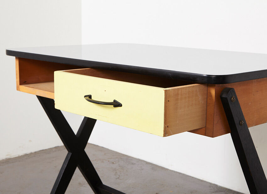 Modernist Desk by Coen de Vries for Devo 1950s