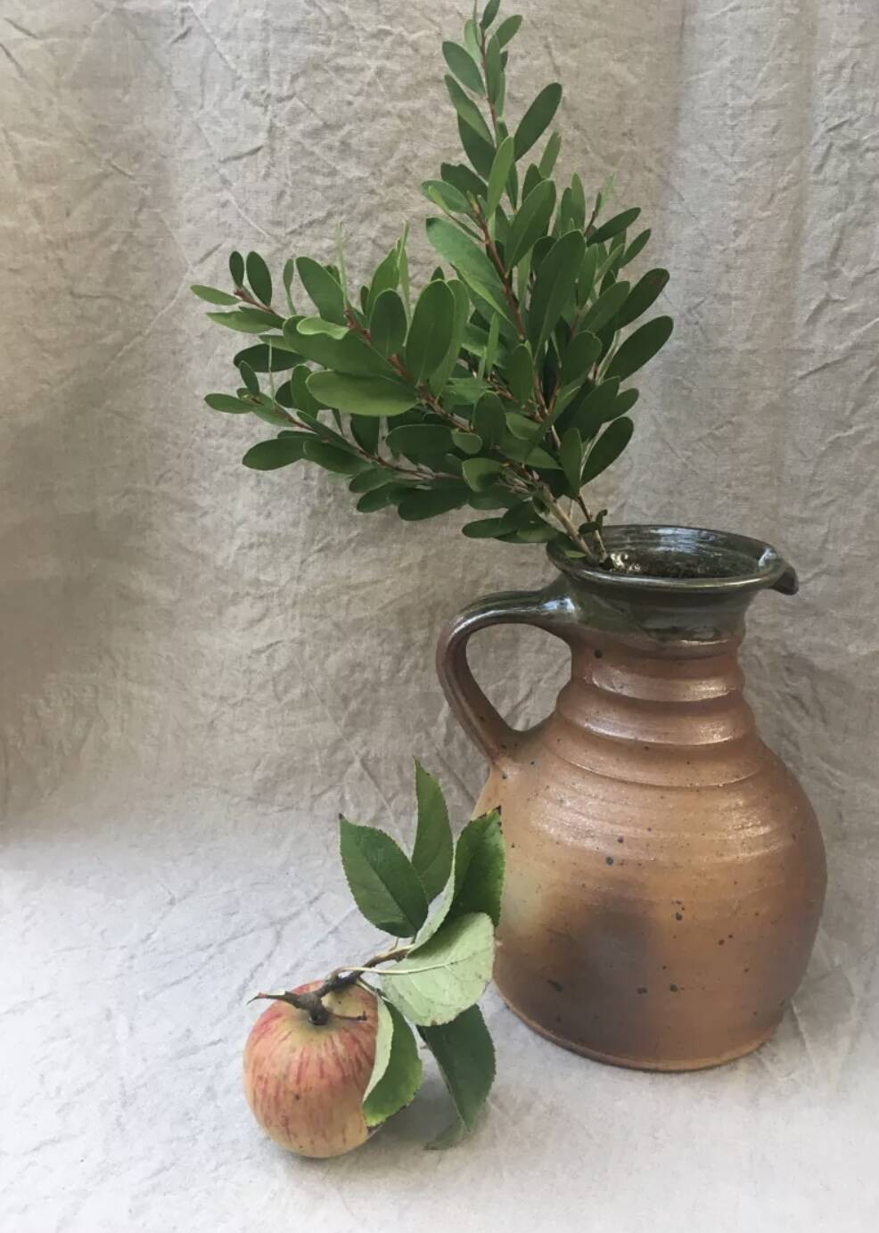 Stoneware jug Pierre Digan La Borne 60's