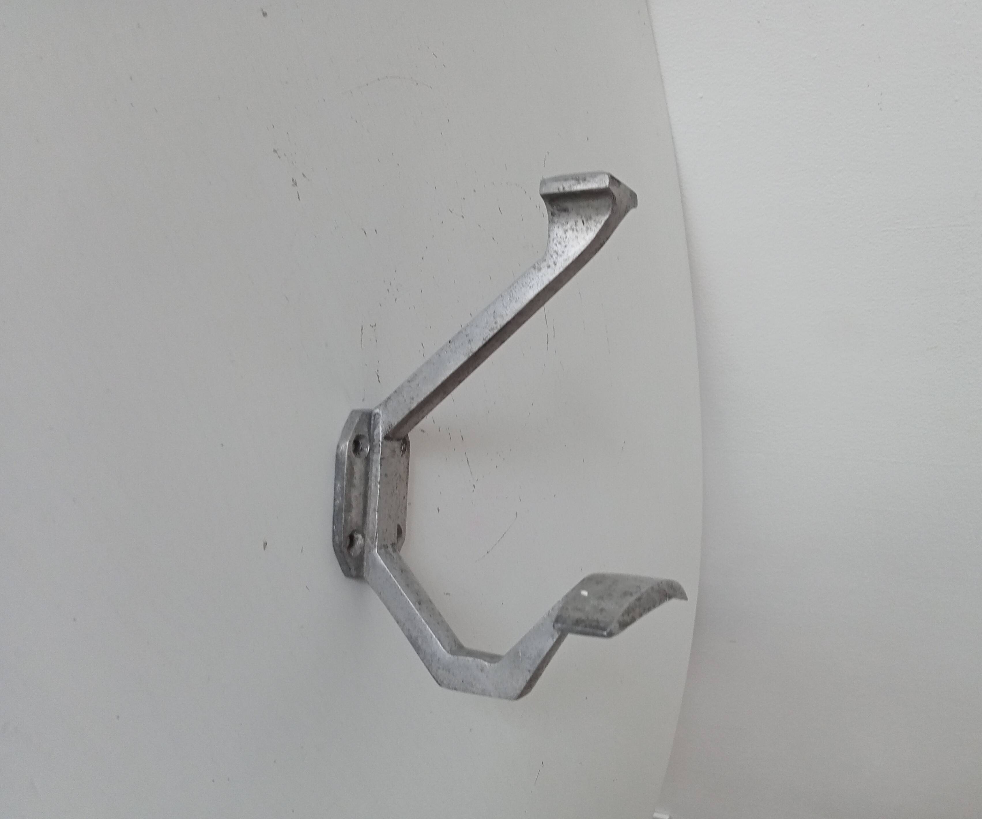 Vintage cubic wall coat hook