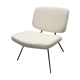 Pierre Paulin's CM 190 heater for Thonet with Lelièvre buckle