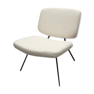 Pierre Paulin's CM 190 heater for Thonet with Lelièvre buckle