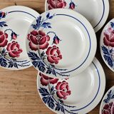 Flat plates Eugène Sarreguemines