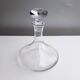 Glass decanter with stopper