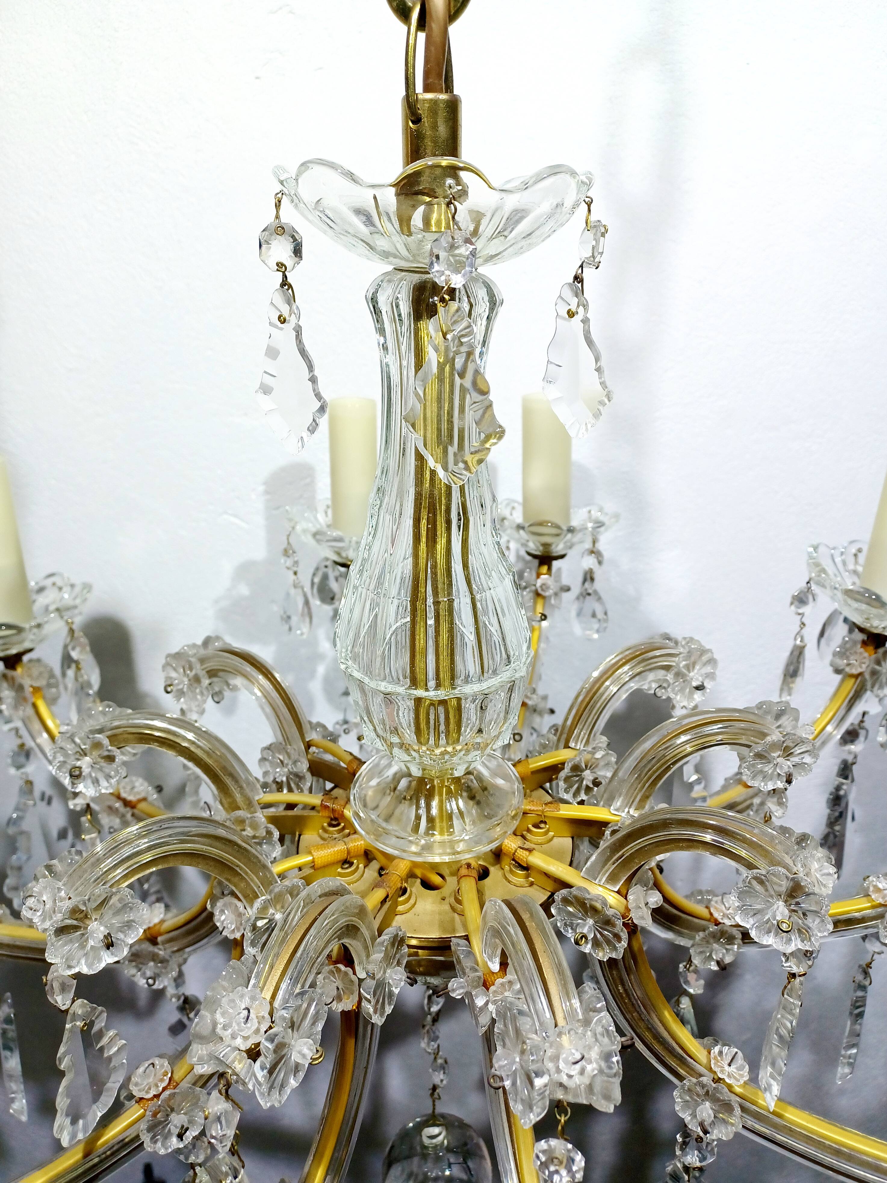Marie Thérèse Crystal Chandelier 10 Lights