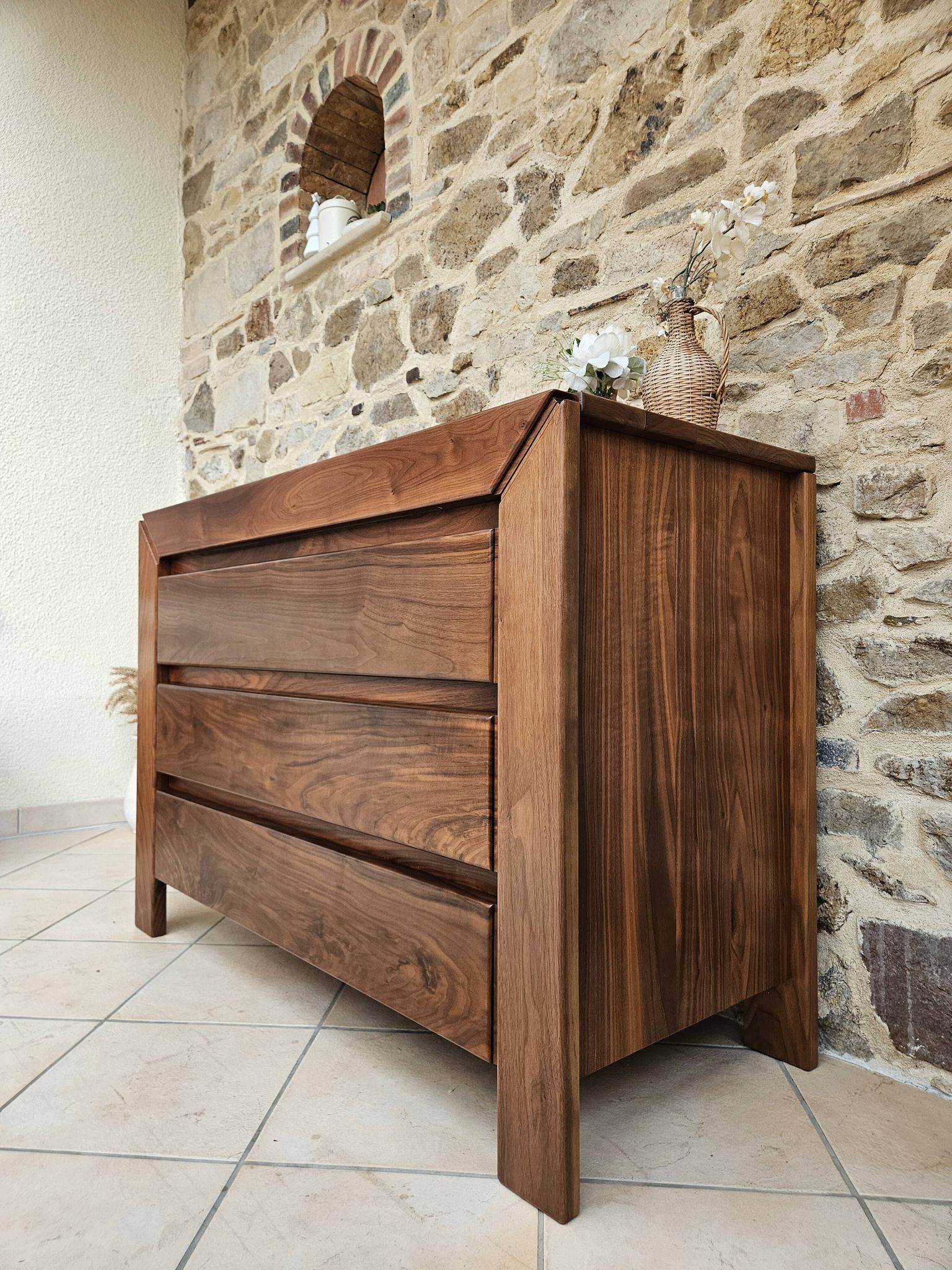 Chest of drawers and bedside table Maison Regain