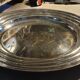 Christofle, silver metal serving dish