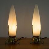 Ensemble de deux lampes de table Rockets du milieu du siècle, années 1960