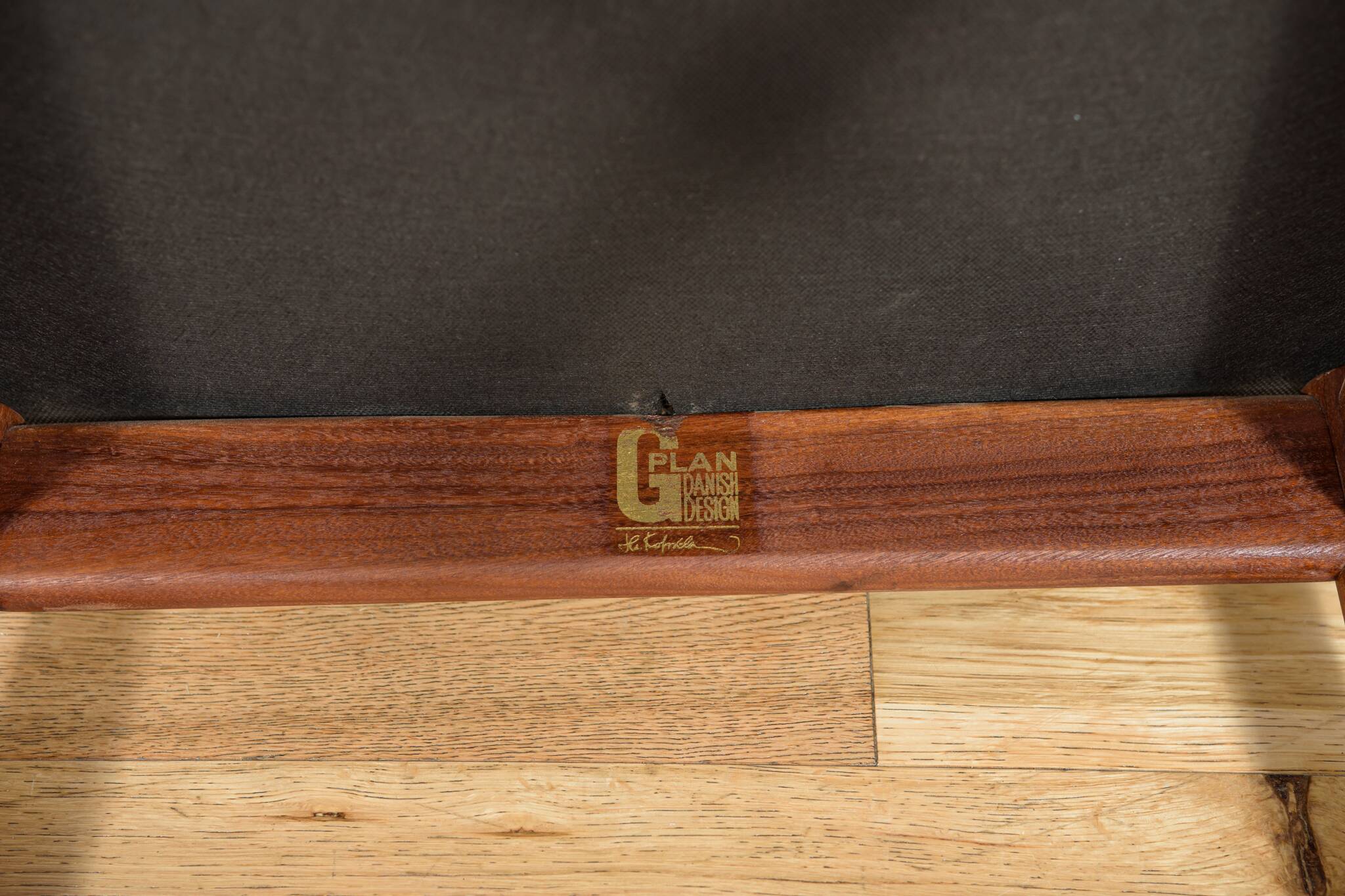 Chaises de salle à manger en teck des années 50 modèle 4507 par Ib Kofod Larsen pour G-Plan.