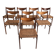 Lot de 8 chaises - A. Wahl Iversen - Glyngøre Stolefabrik - 1960