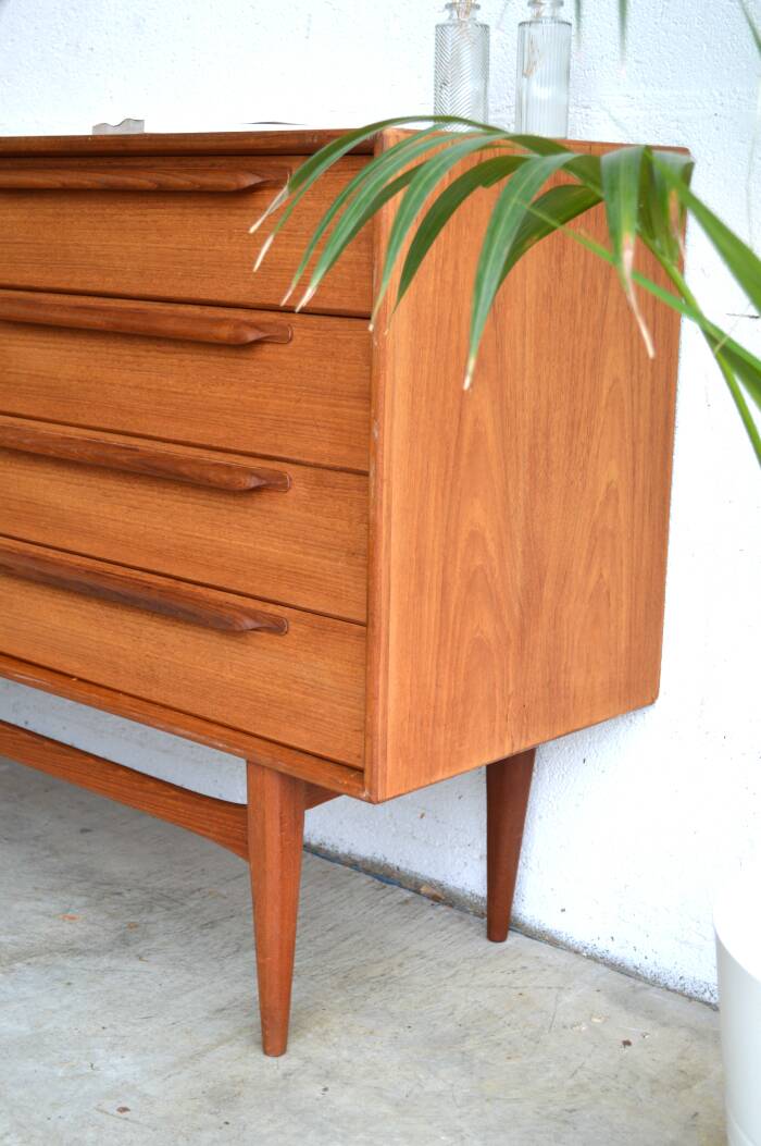 Teak sideboard by Heinrich Riestenpatt for RT Möbel.