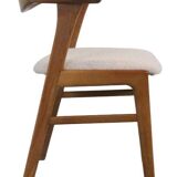 6 chaises Erik Kirkegaard pour Høng Stolefabrik modèle 49, milieu XXème