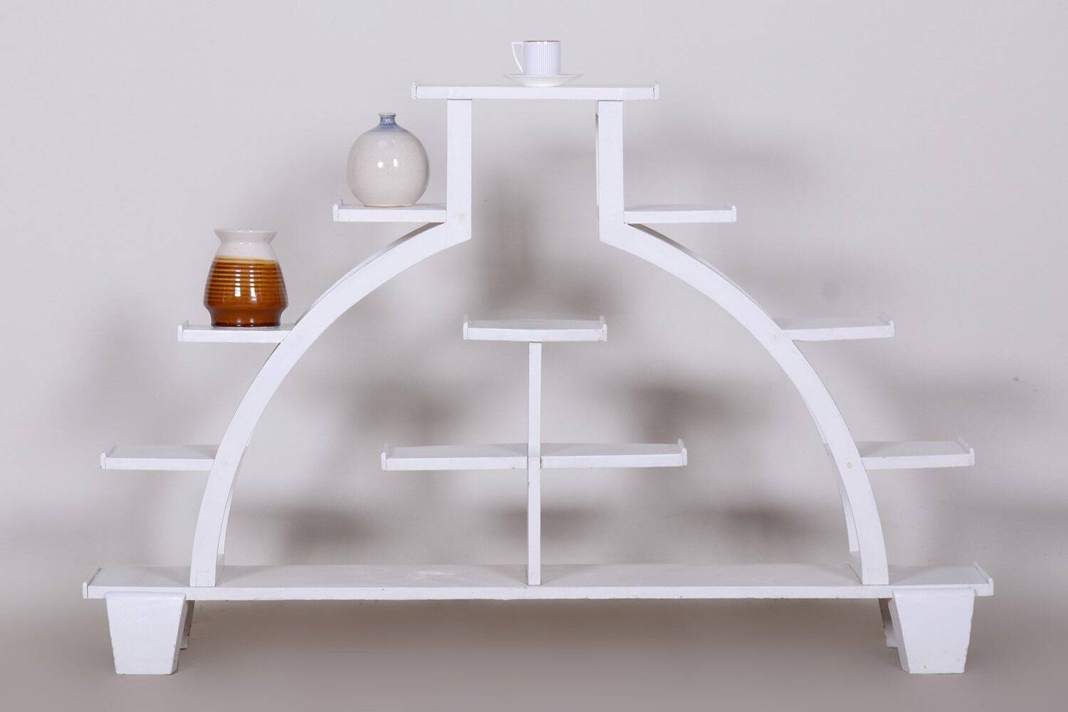 Art Deco Shelf in Beech, 1930s
