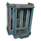 Old Art Deco teak display case